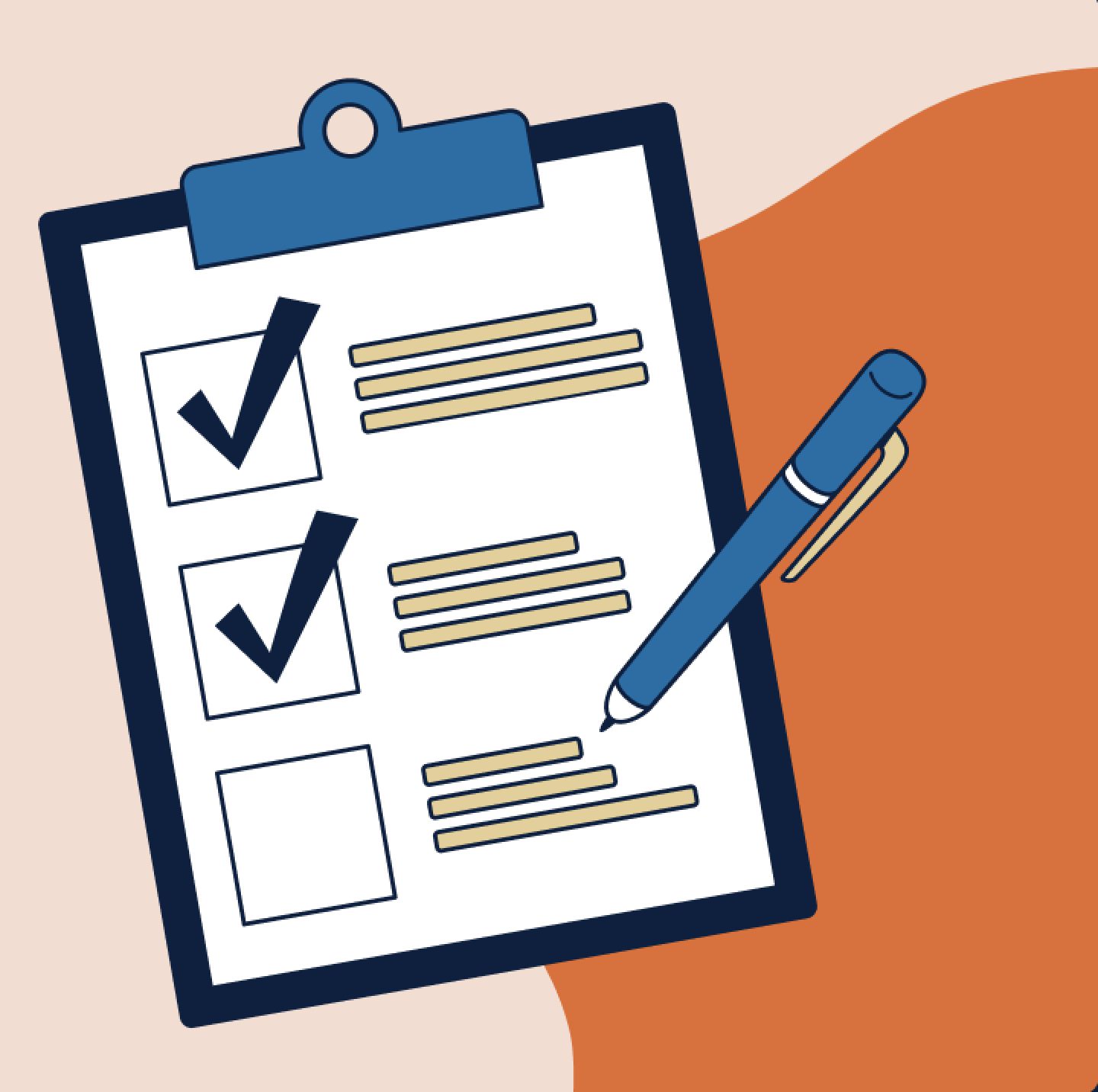 lsp checklist cartoon